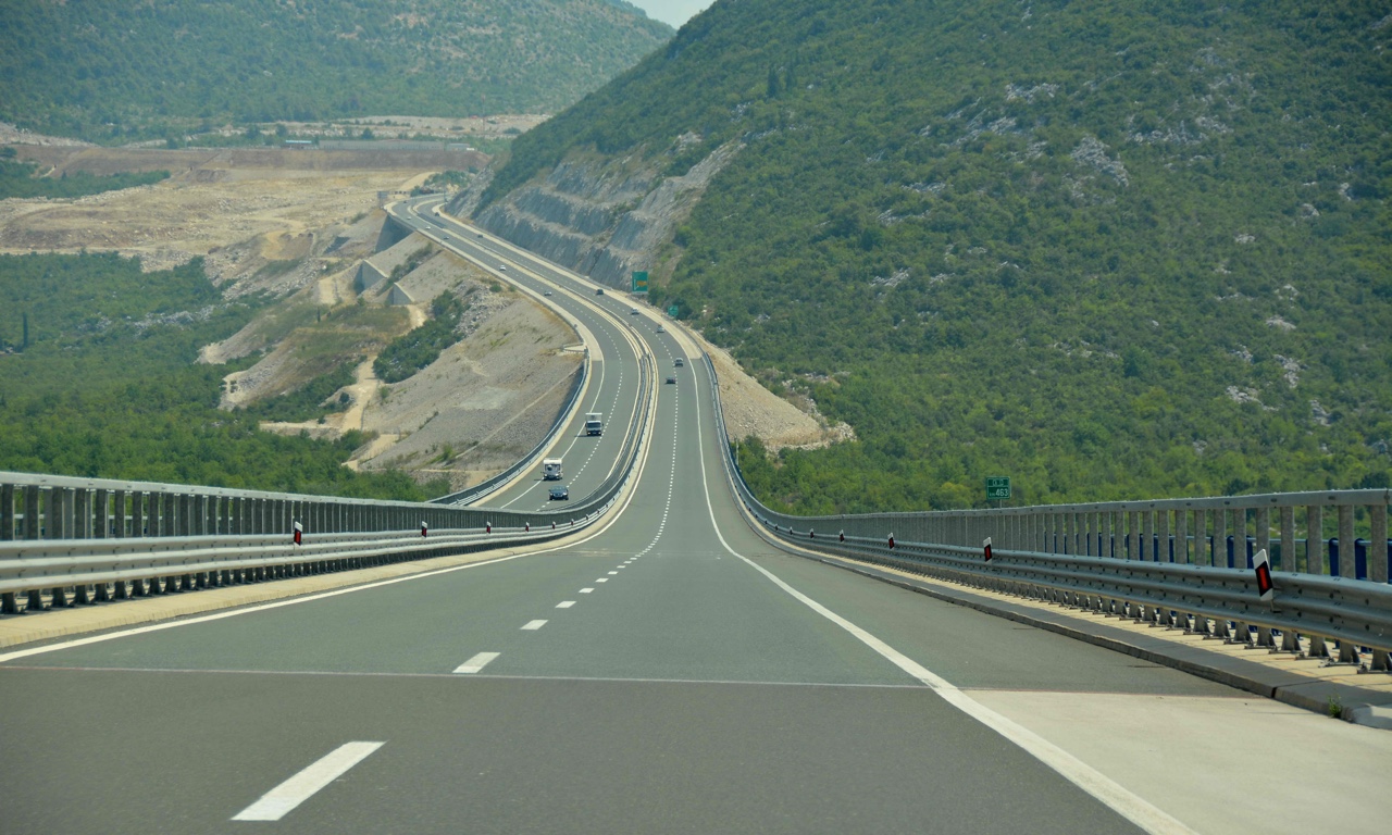 A1 highway in Croatia